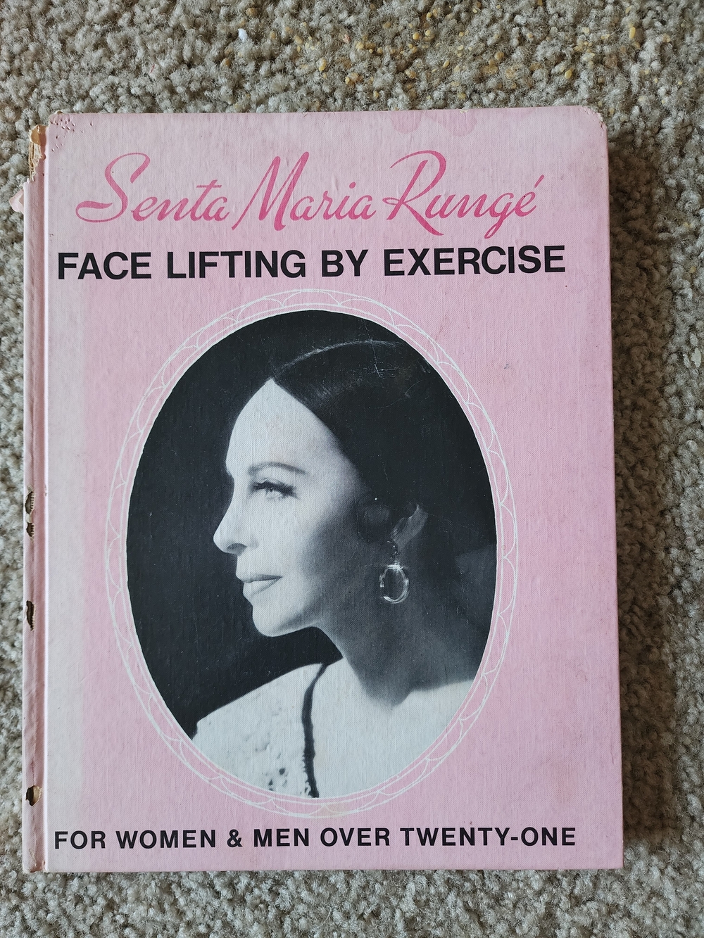 Senta Maria Runge Face Lifting Exercise 1980 Vintaye Book